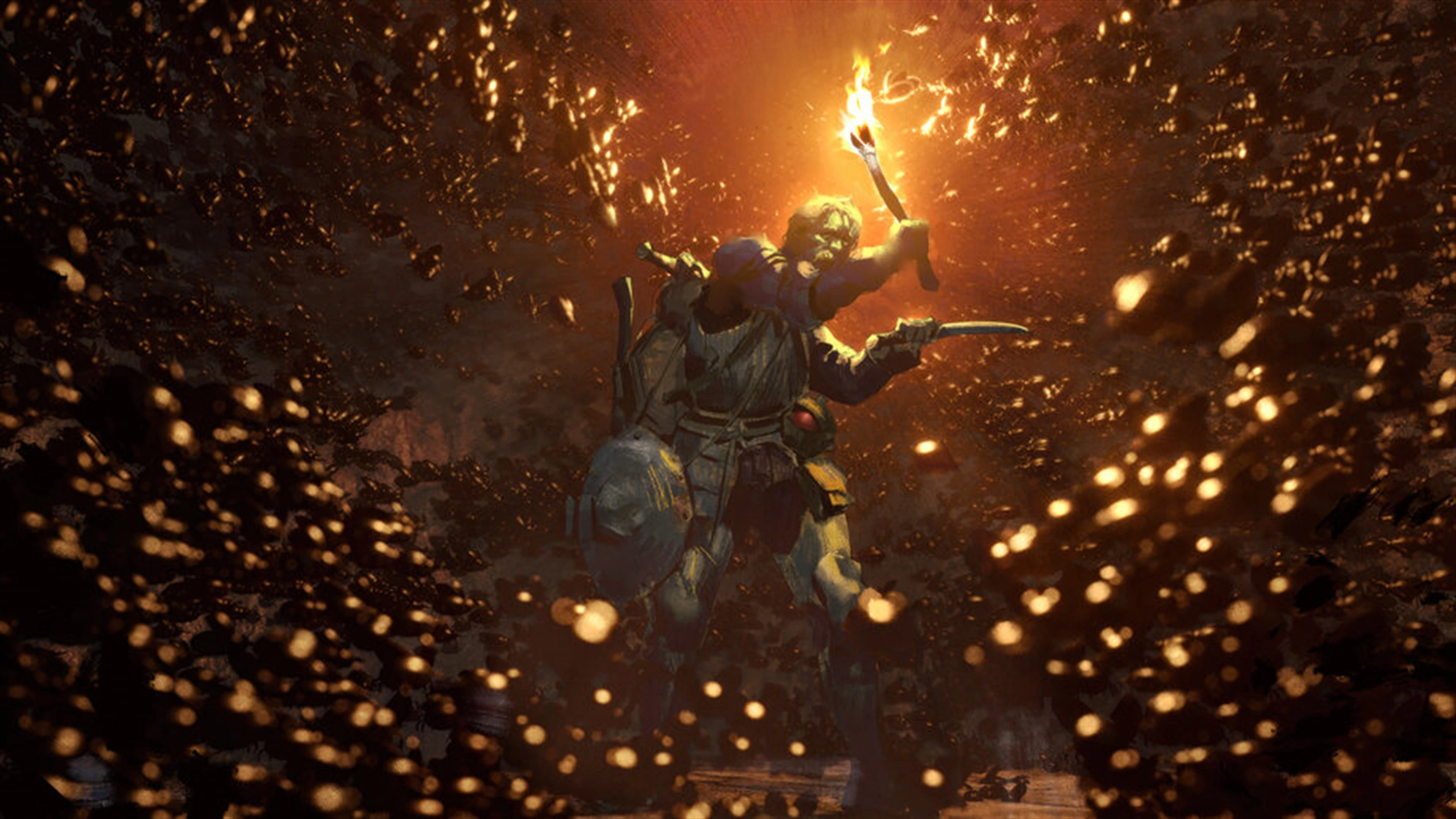 Dark and Darker swarm scene